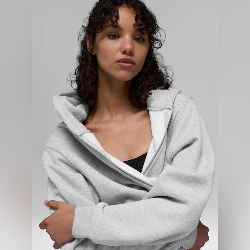 ALO Yoga Renown Full Zip Hoodie